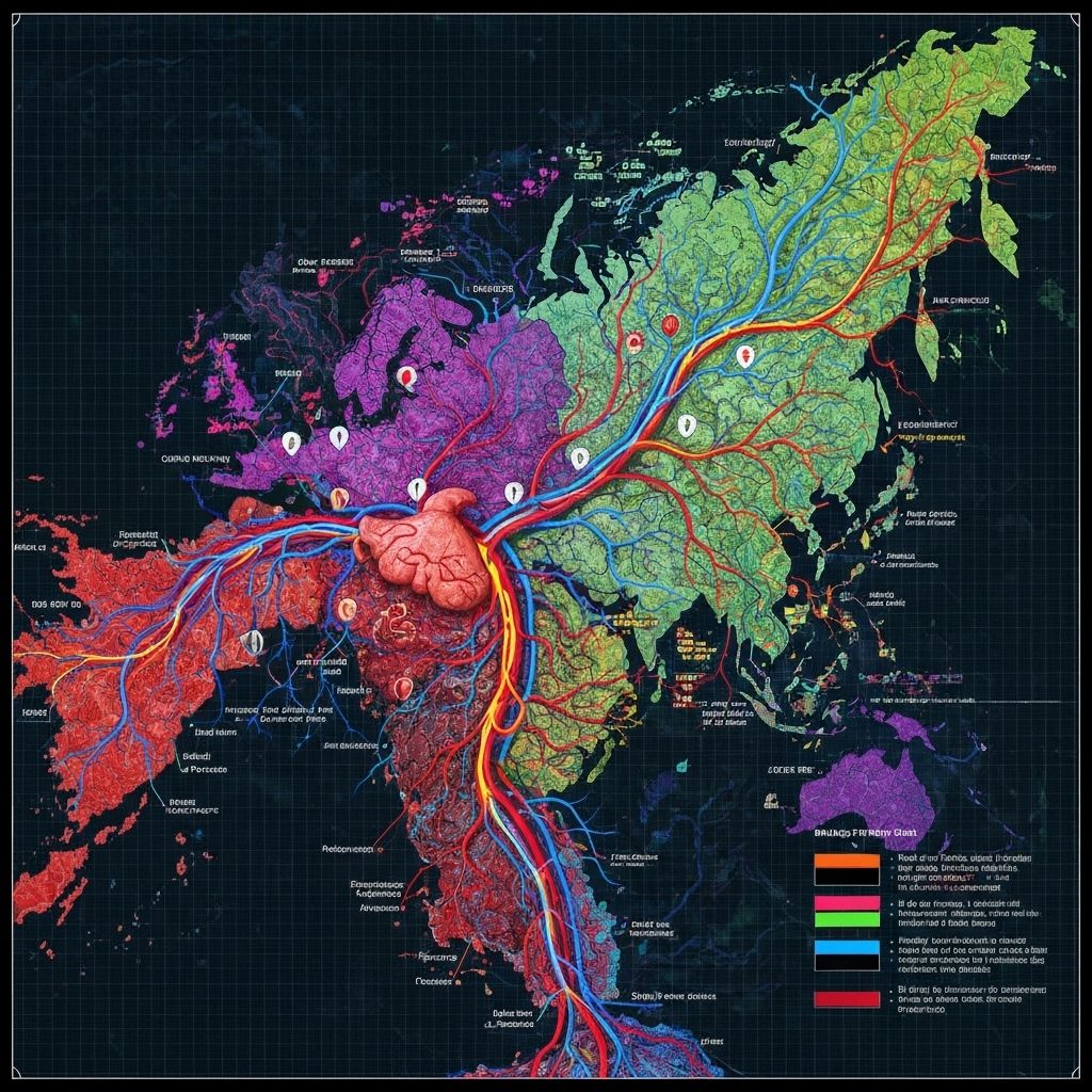 Hyper Blood Map Design